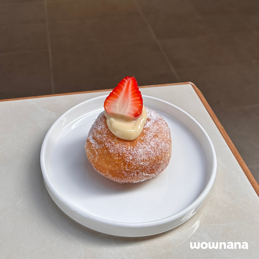 Vanilla Bean Custard Doughnut