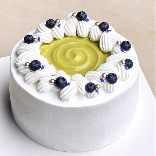 Gentle Bloom Pandan Cake