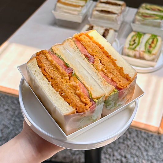 Spicy Fried Chicken Sando