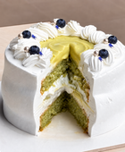 Gentle Bloom Pandan Cake