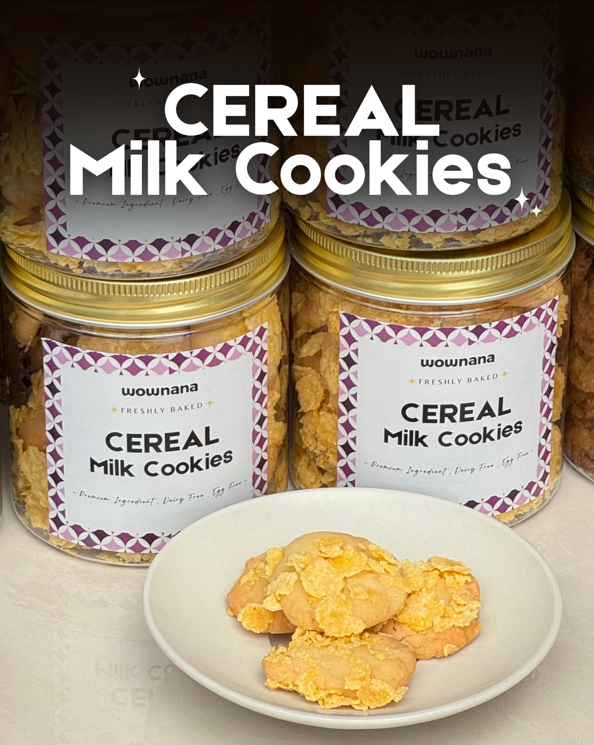 Cereal Milk Cookies