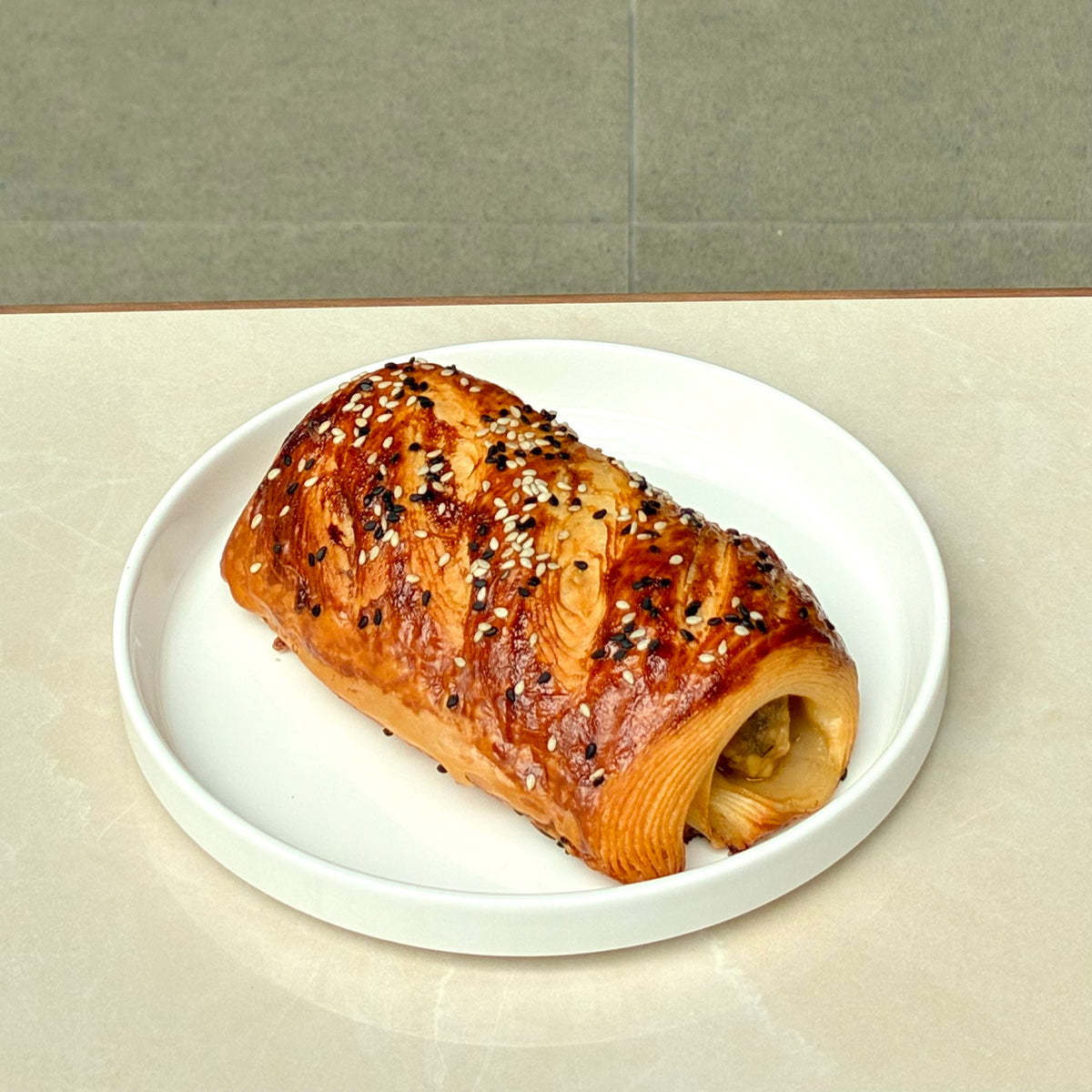 BBQ Cheesy Sausage Roll