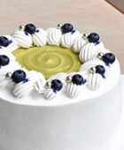 Gentle Bloom Pandan Cake