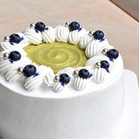 Gentle Bloom Pandan Cake