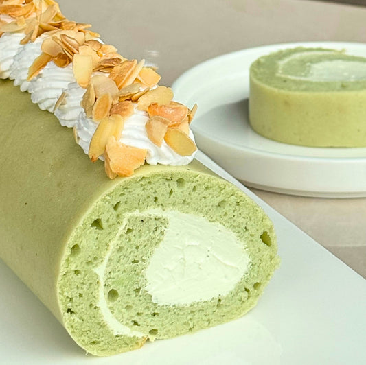 Pandan Swiss Roll