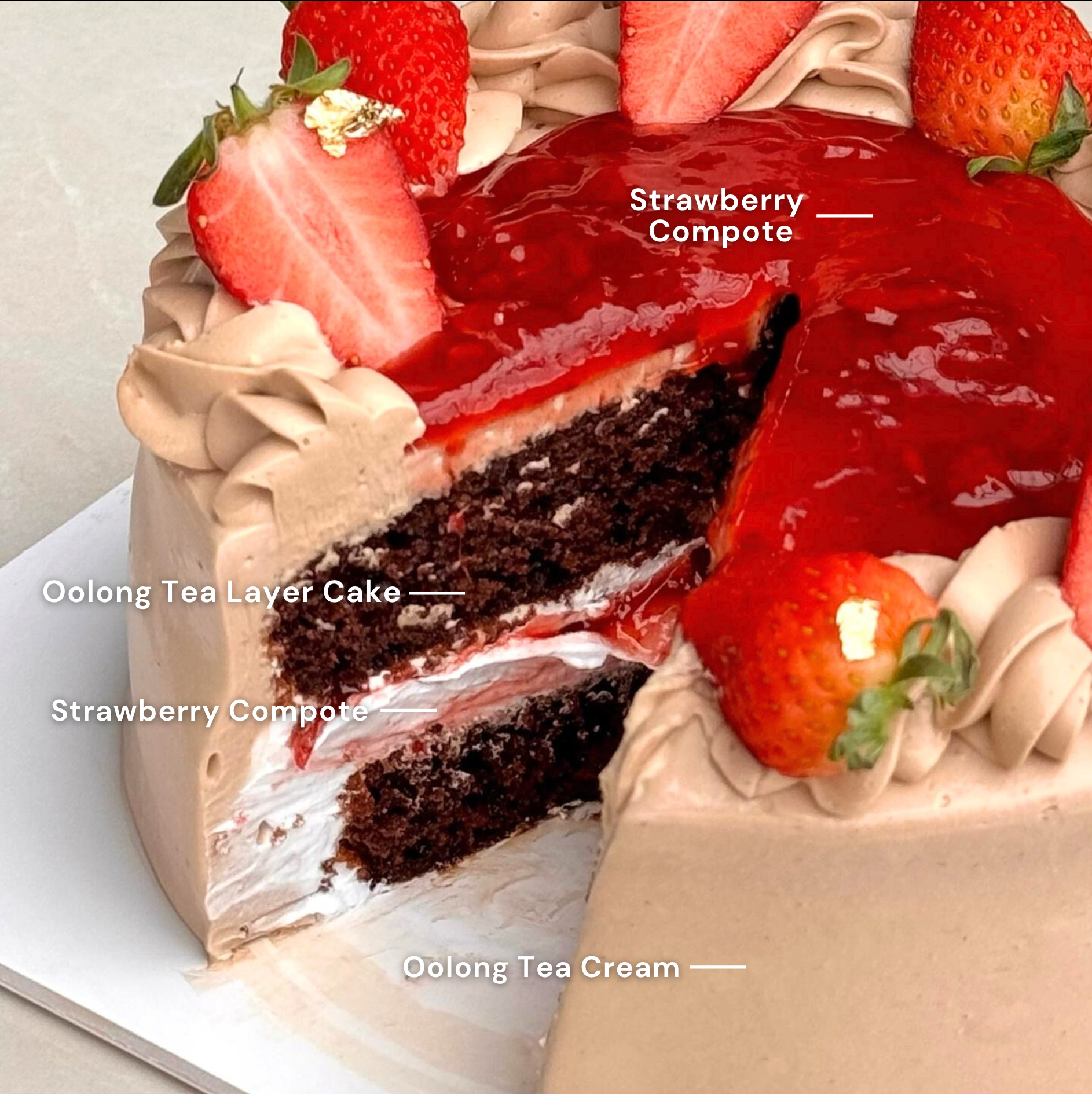Bold Berry Oolong Cake