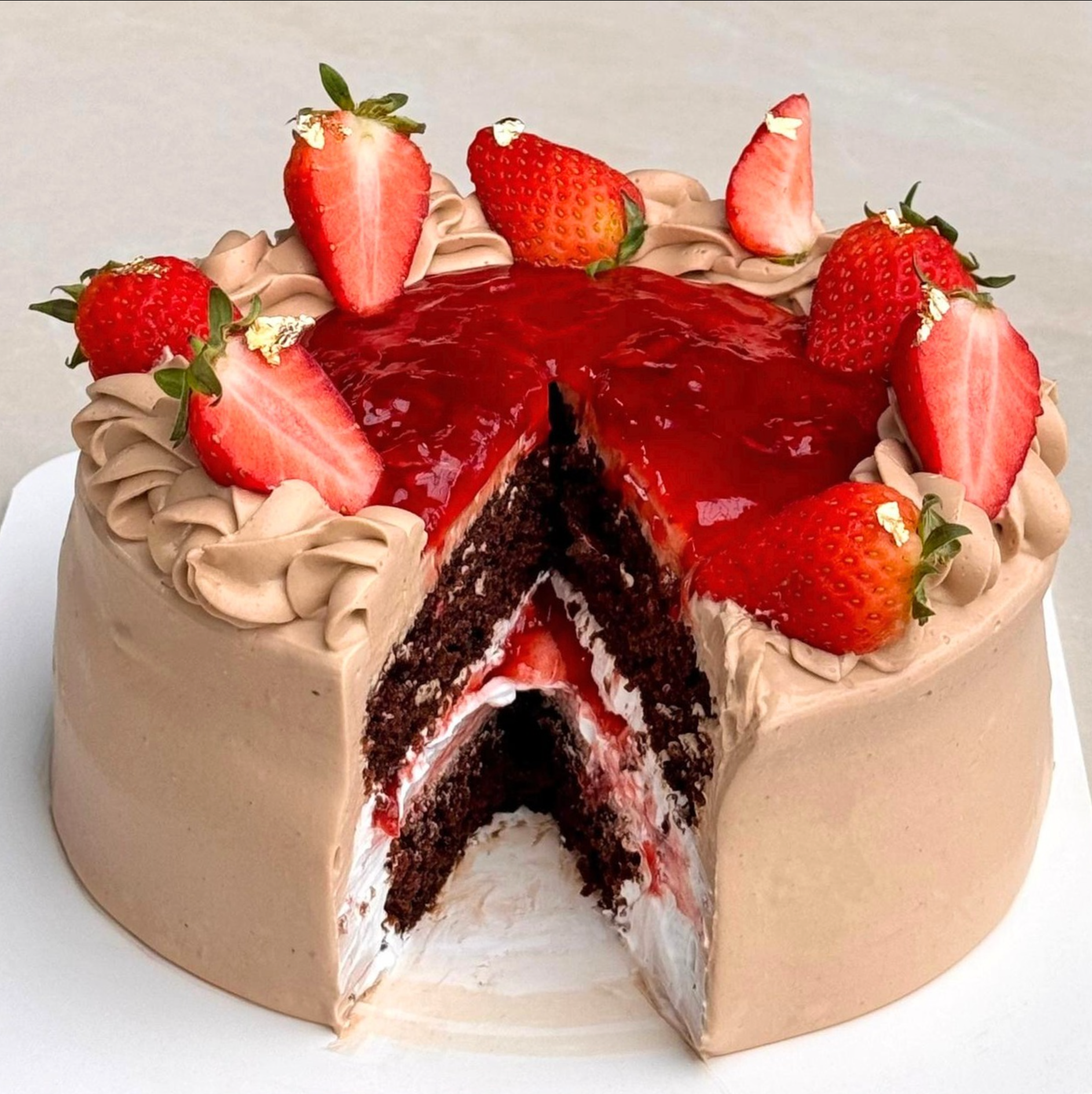 Bold Berry Oolong Cake