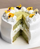 Gentle Bloom Pandan Cake