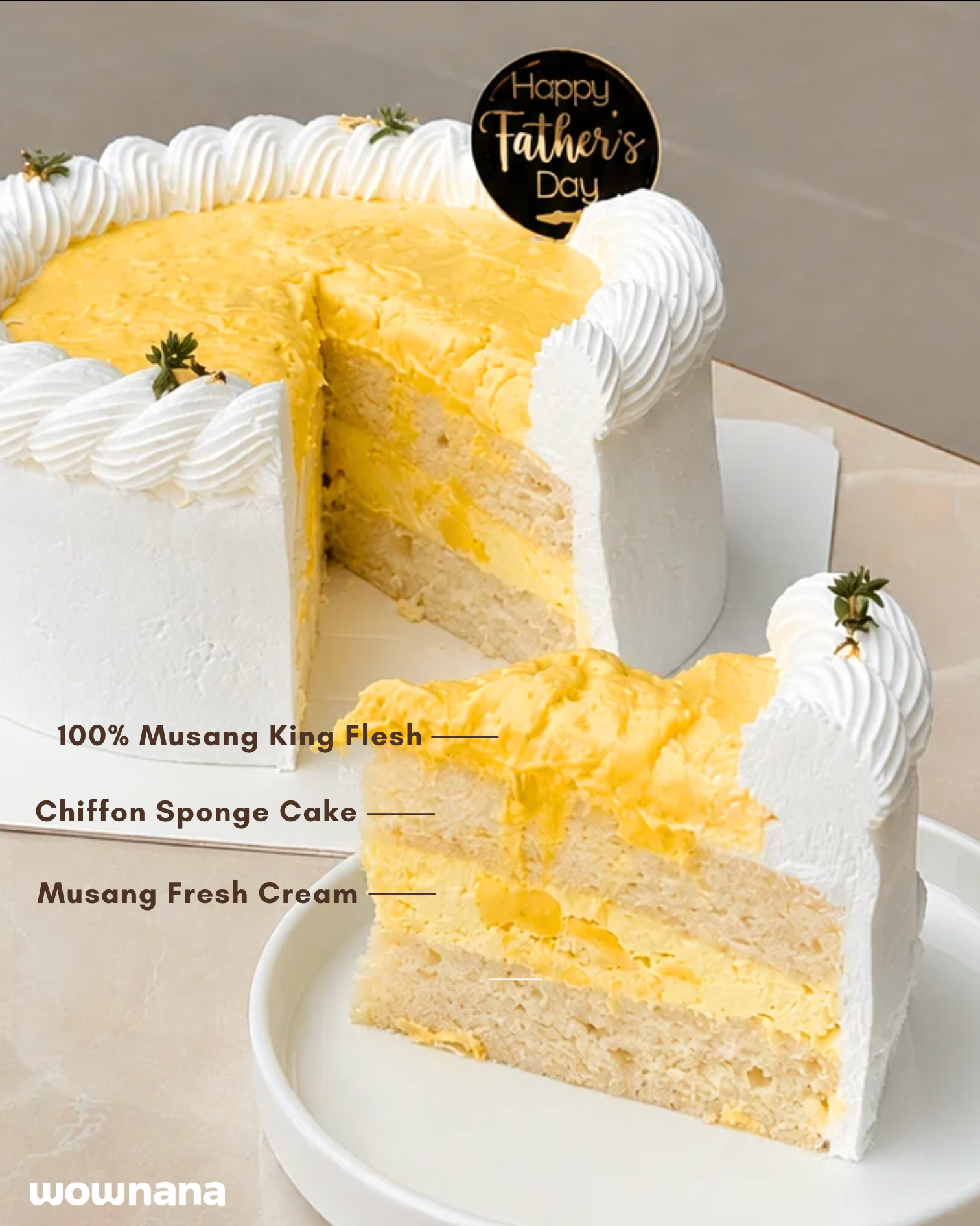Musang King Cake