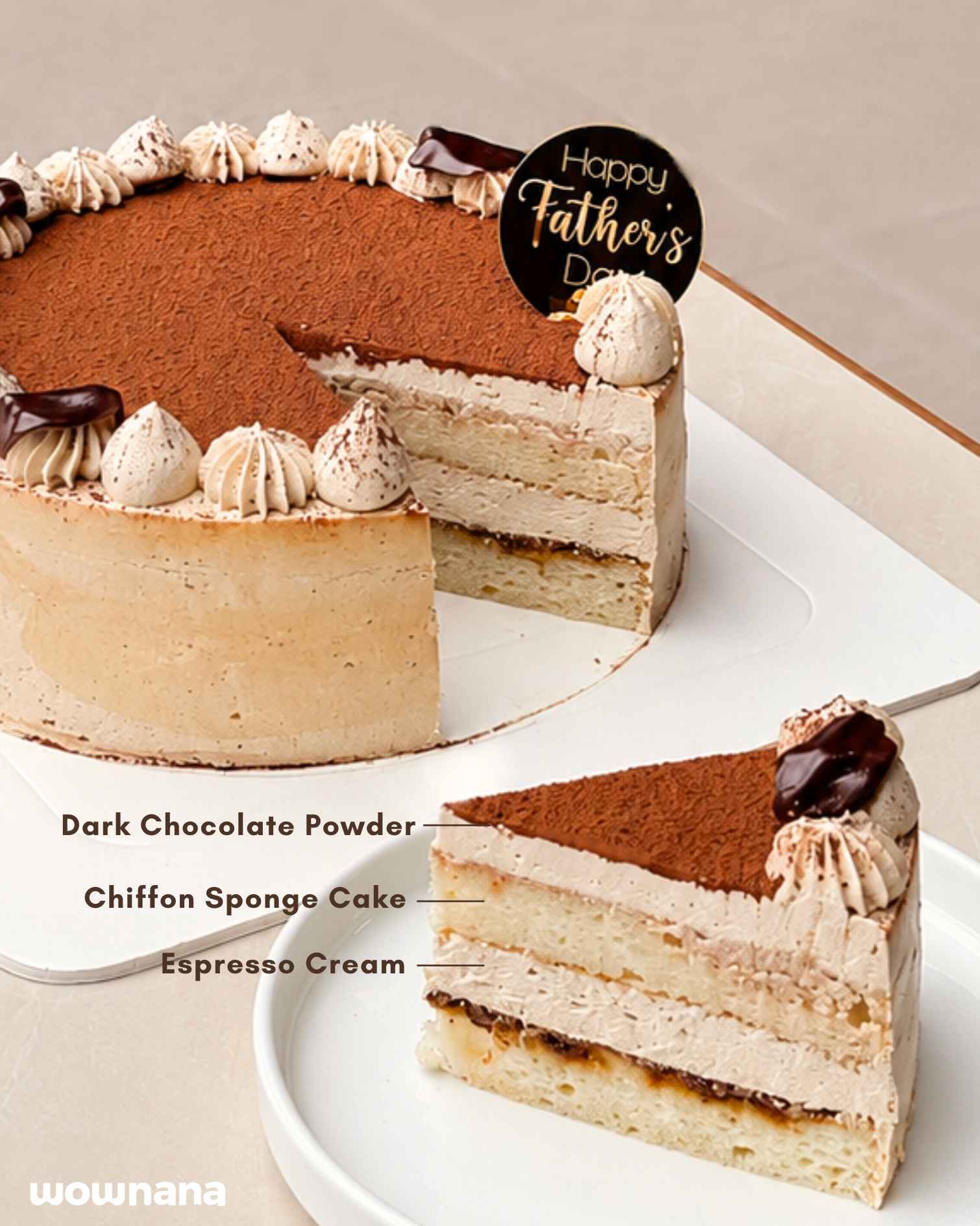 Classic Tiramisu Cake