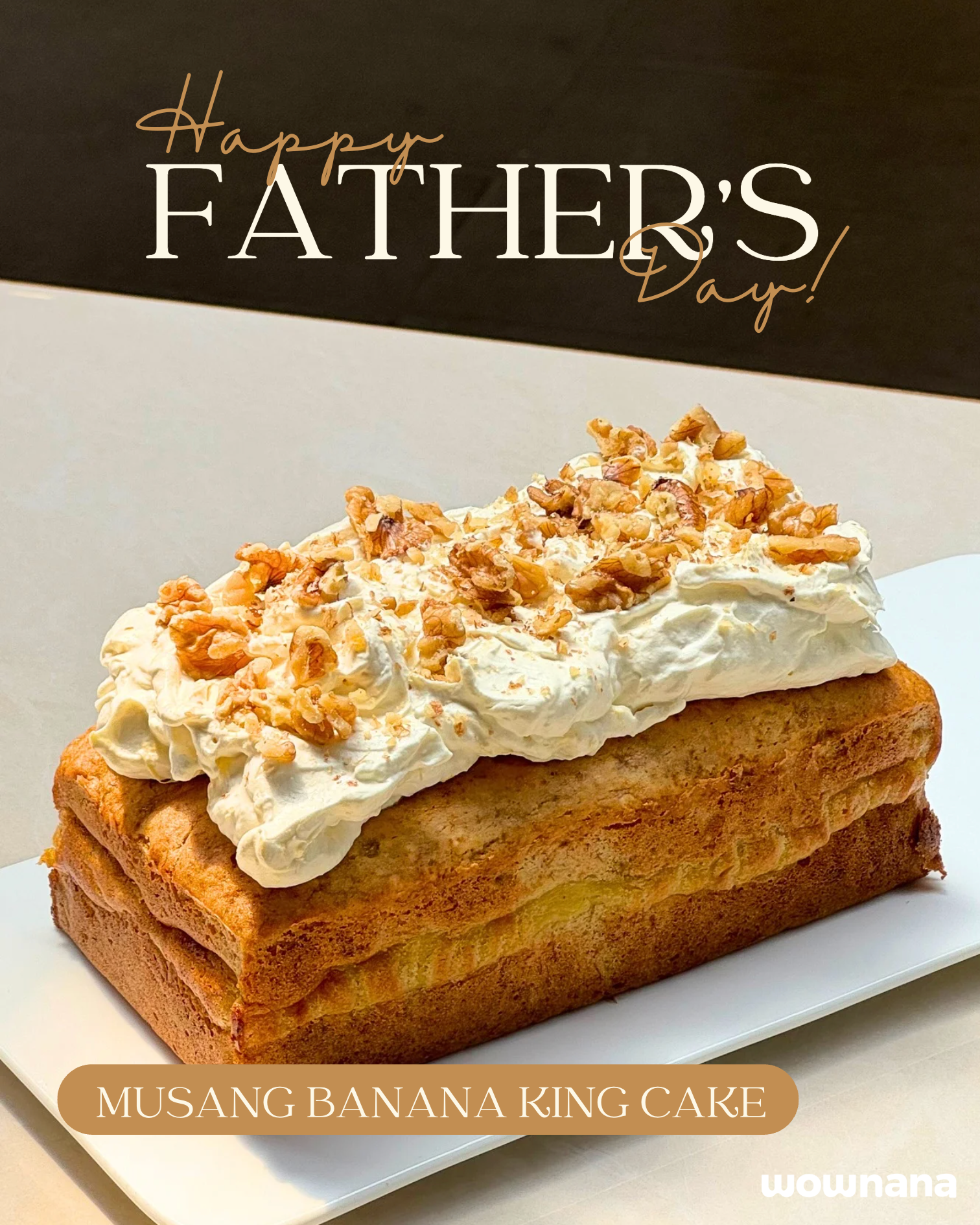 Musang Banana King Loaf Cake