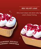 Red velvet loaf cake