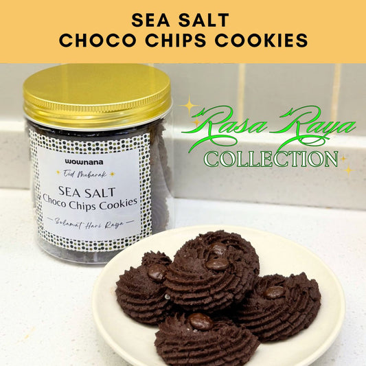 Sea Salt Double Choc Cookies (230g)