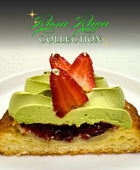 Matcha Strawberry Danish