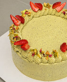 Pistachio Strawberry Cake