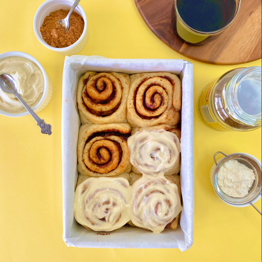 Cinnamon Rolls Bundle with Cream Cheese Frosting | Vegan Dessert